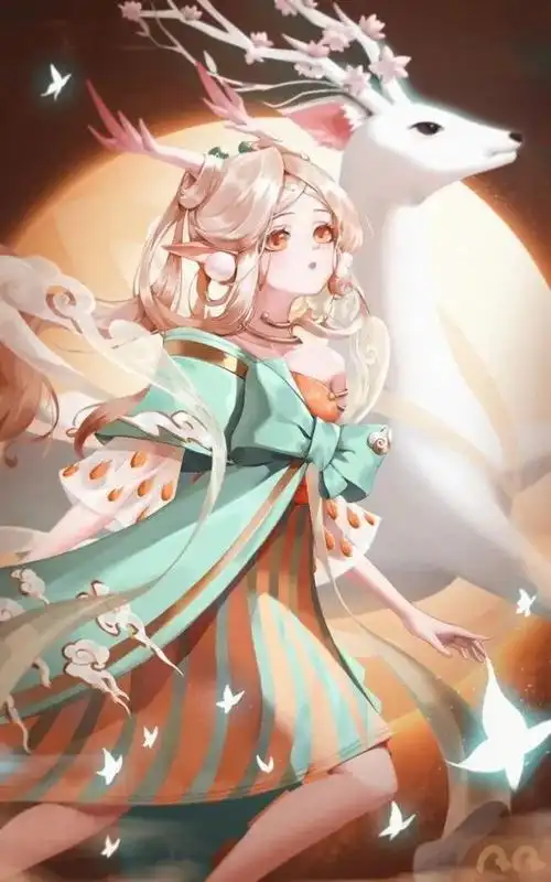 2,瑶遇见神鹿图片