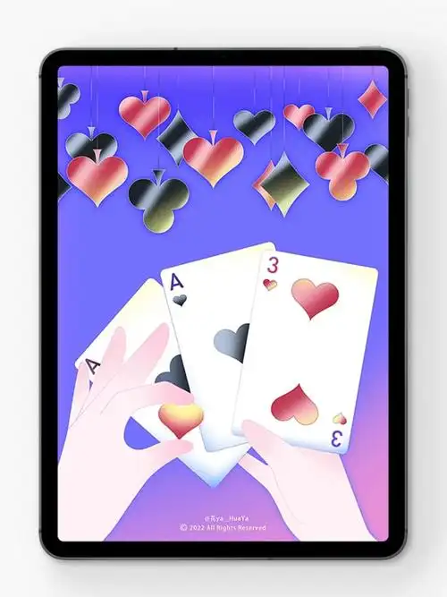 系列插画|花样扑克牌(三)