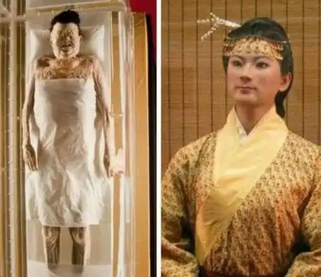 古代四大美男真实图片中国八大古尸容貌复原图