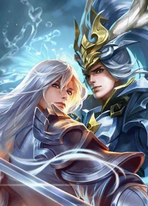 王者荣耀 李白韩信(千年之狐要哭了……)