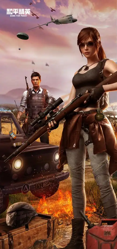 和平精英海报
