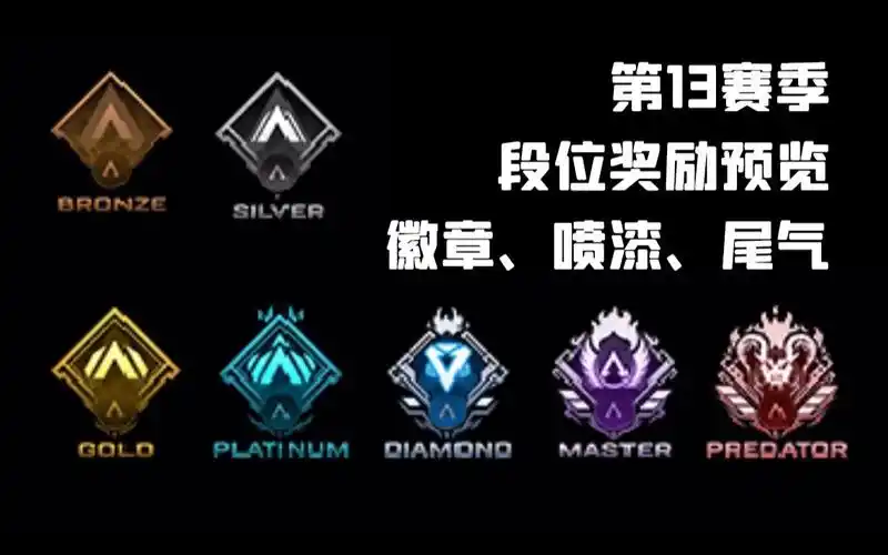 【apex资讯】第13赛季 段位奖励预览