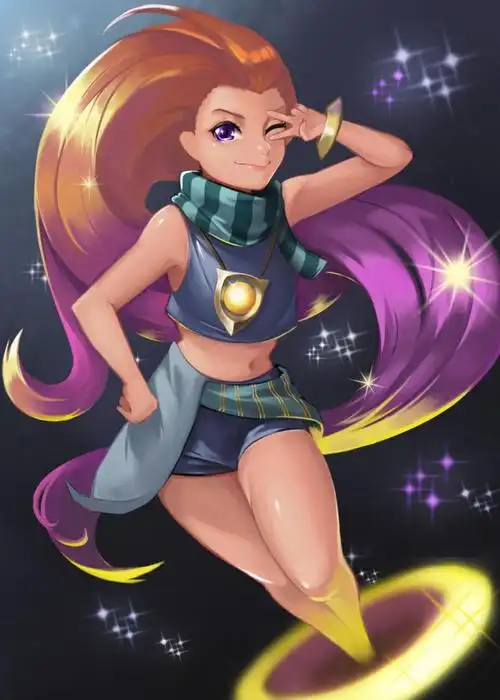 英雄联盟暮光之灵佐伊原画默认皮肤11