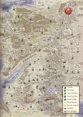 中古战锤绿皮九版同人军书兵种图鉴设定集(上)