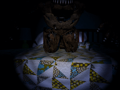 玩具熊的五夜后宫4代噩梦弗莱迪(nightmare freddy)科普(翻译)