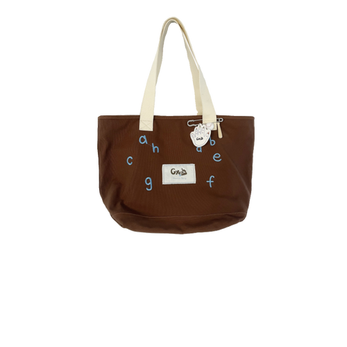 原创休闲旅行大容量妈咪包手提单肩托特帆布包gyeah霁野心心