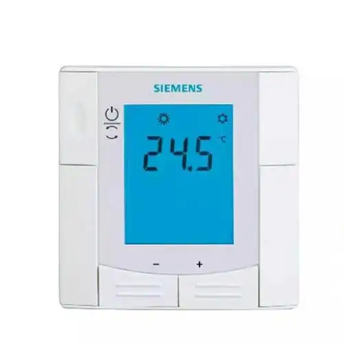 【】西门子rde410 rde410/eh 房间温度控制器 液晶显示带时间编程功能