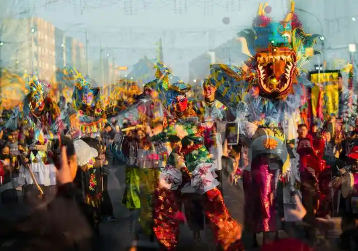 盛世欢歌__葛沽花会 摄影 杨茂林