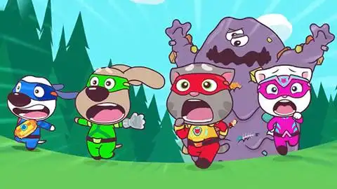 汤姆猫英雄小队第38集-儿童-动画片大全儿童教育-爱奇艺-aiqiyi