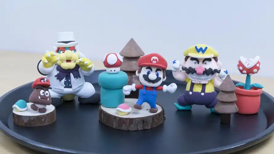 超轻粘土 马里奥