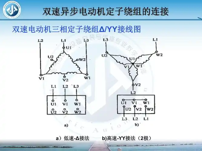 双速异步电动机定子绕组的连接
