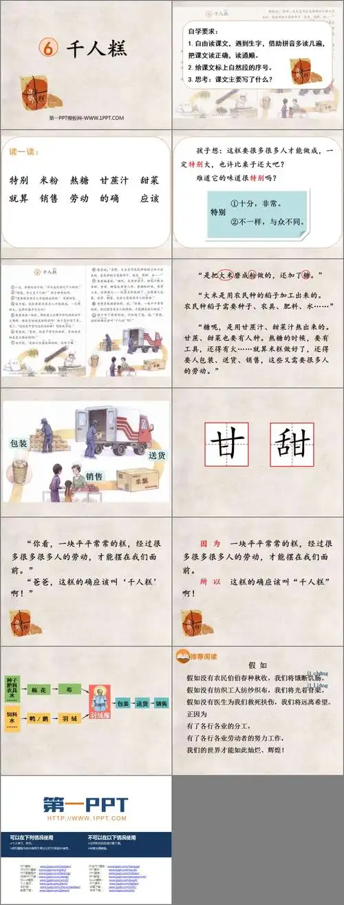 《千人糕》ppt精品课件