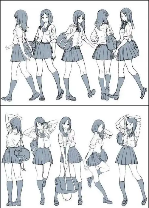 第二十六篇:站姿丨阿汤哥美术教程