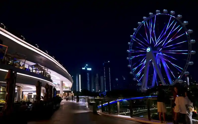 深圳丨欢乐港湾 晚上有灯的地方最好看