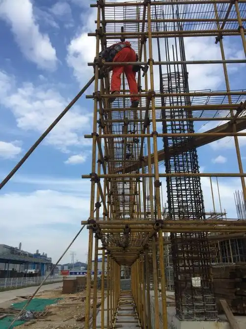 脚手架架设抛撑