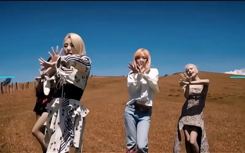 韩国人气女团"mamamoo",高清《starry night》,轻柔丝滑极强