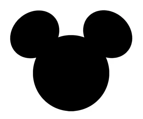 mickey mouse ears logo vinyl decal sticker disney