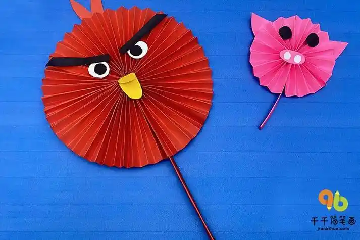 动物扇子折纸 手工折纸大全-蒲城教育文学网
