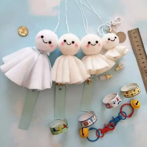 喜事晴天娃娃原创纯手工制作玩具公仔丑萌礼物玩偶女生可爱毛绒挂