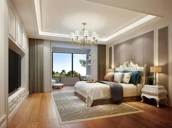 水岸星城沈总主卧 - 效果图交流区-建e室内设计网