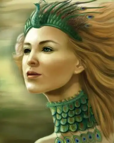 孔雀公主简笔画 孔雀公主简笔画图片大全