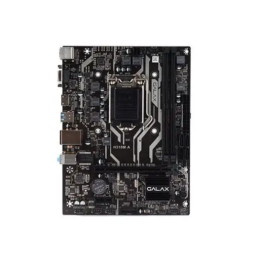 影驰h310m主板搭intel英特尔9100f 9400 9600kf cpu主板套装g5400