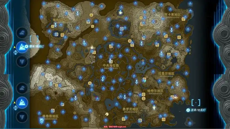 王国之泪海布拉神庙在哪海布拉地区16个神庙坐标