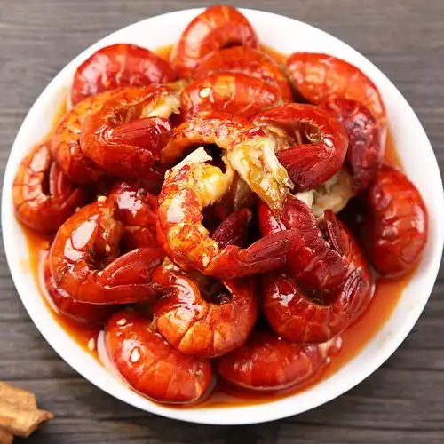 麻辣小龙虾 香辣小龙虾尾380g/盒装 即食熟食十三香虾尾顺丰快递