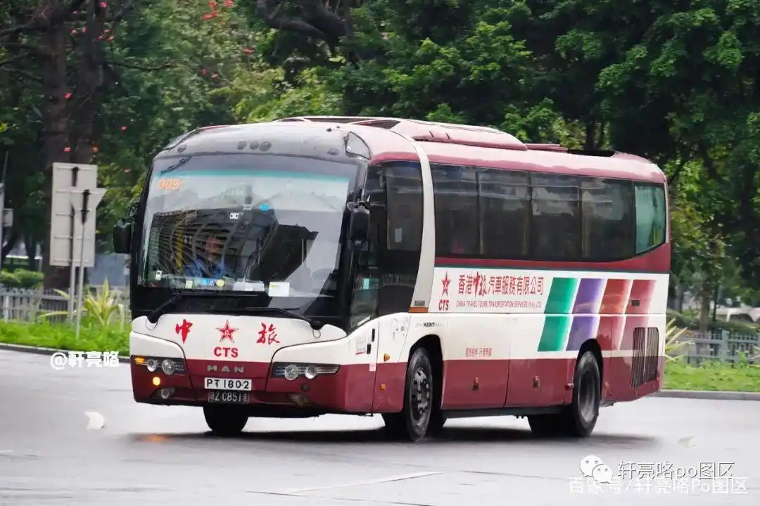 「香港巴士」鹰眼 蚂蚁王造型 丨 开往香港的man底宇通zk6128hd