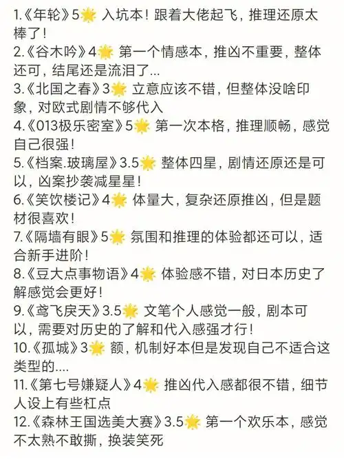 这些那些年我与剧本杀的爱恨纠缠