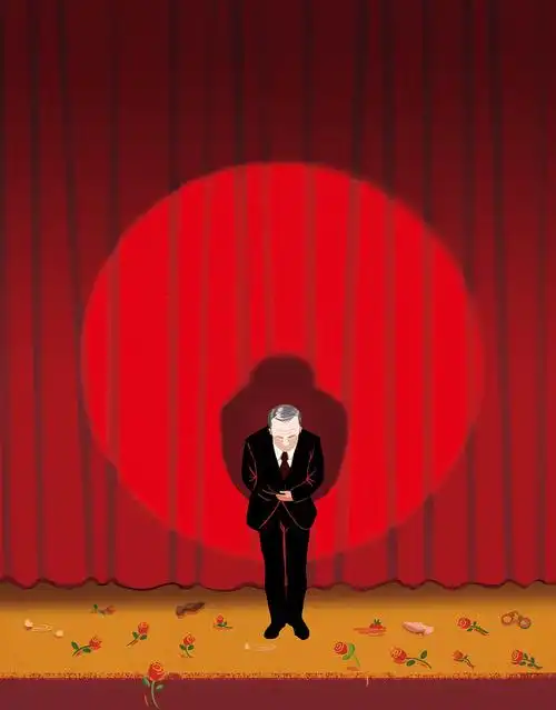 原创作品:【插画】谢幕