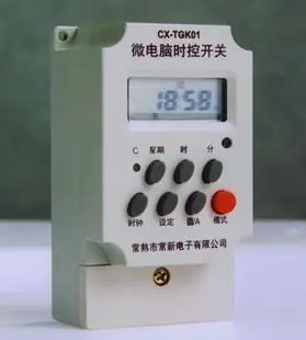 厂家直销 微电脑时控开关 cx-tgk01 定时开关 时间控制器时间开关