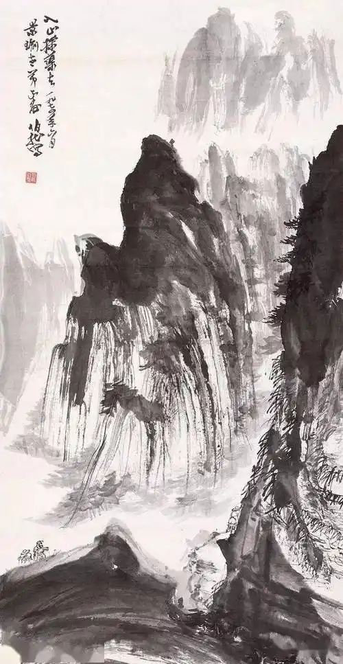 黑伯龙山水写意,飓尺千里_图文_侵权_先生