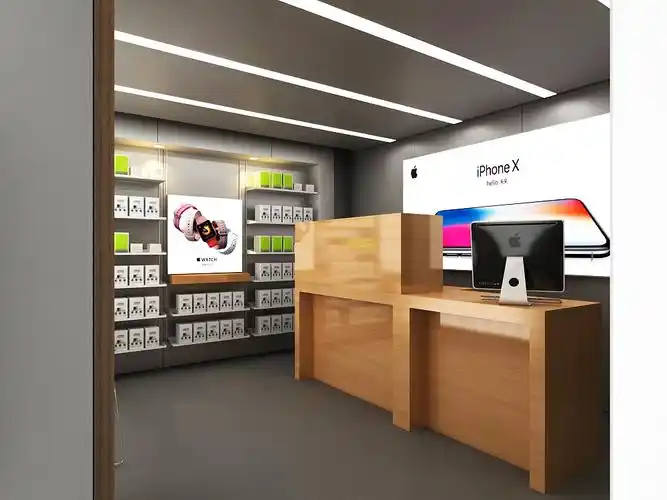 手机店铺装修图片 18平房手机店装修效果图 现代风格