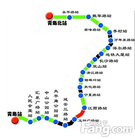 地铁3号线客流激增 沿线小二居盘点-青岛房天下
