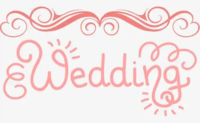 图片 艺术字体 > 【png】 粉色婚礼花藤艺术字