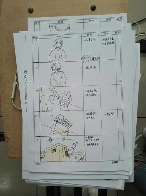 千与千寻分镜练习