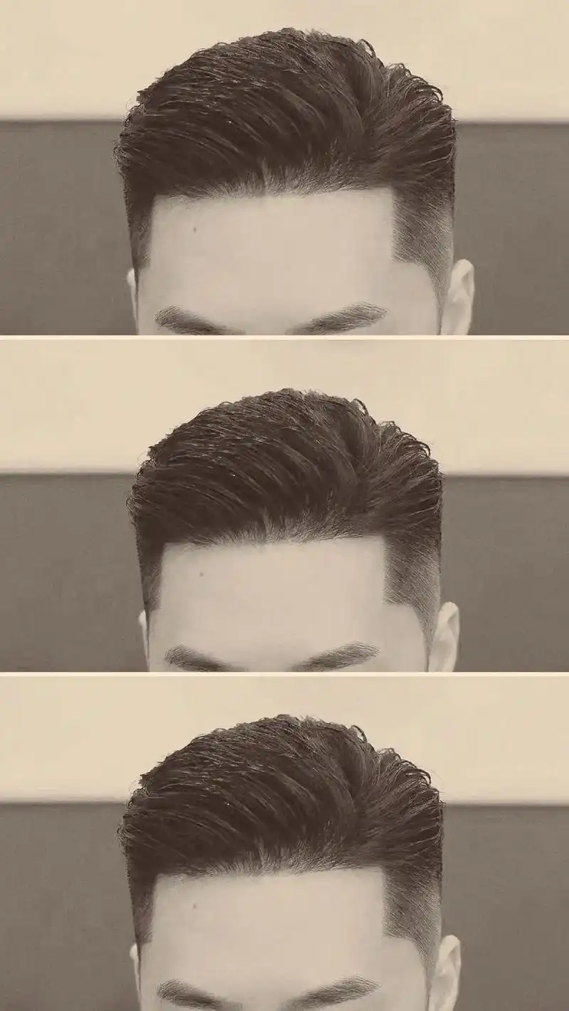 男生发型 #头型得支棱起 - 抖音