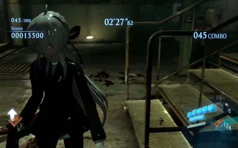 生化危机6制服弱音被拿刀的吉娃娃割喉