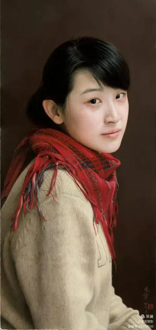 这几位超写实主义人像画家与摄影只差一支笔