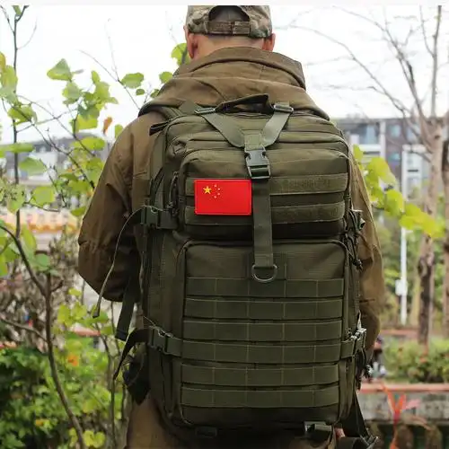 迷彩3p战术背包防水旅行包特种兵攻击双肩背包大容量户外登山包