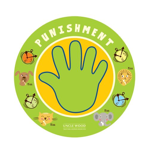 思过美乐美乐童童年宝宝贴纸行为教育罚站手掌贴纸