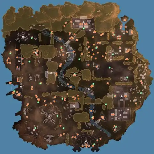 apex英雄高清地图一览及补给点位置介绍