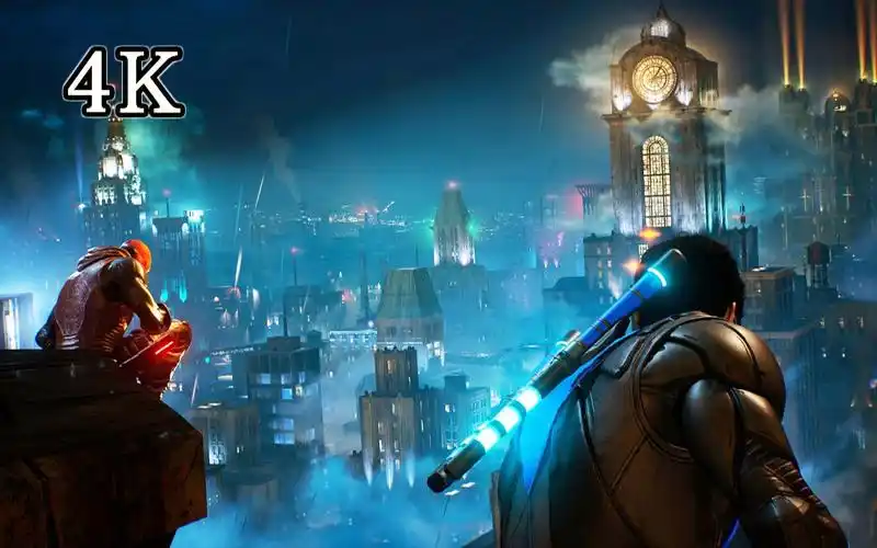 4k哥谭骑士夜翼红头罩13分钟实机演示猫头鹰法庭初露端倪