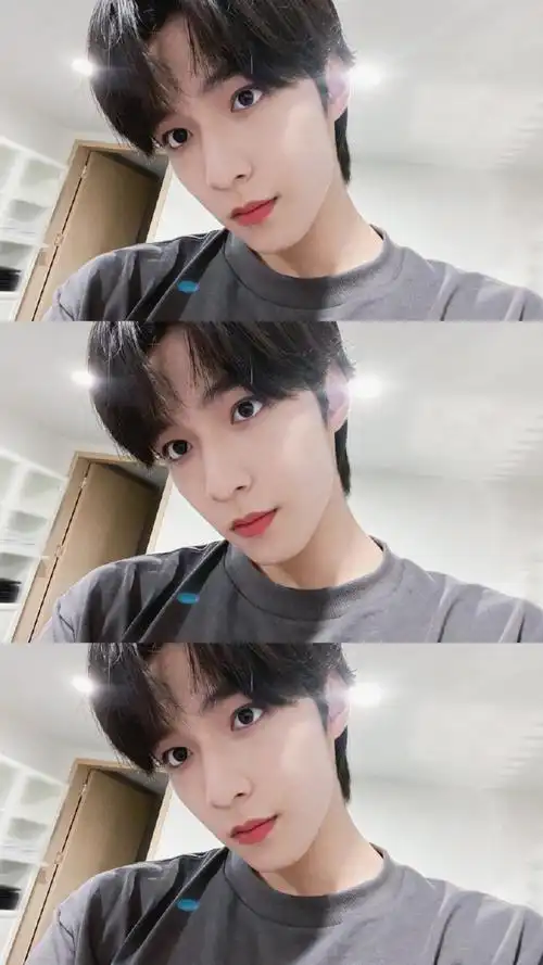 刘耀文歪头杀自拍