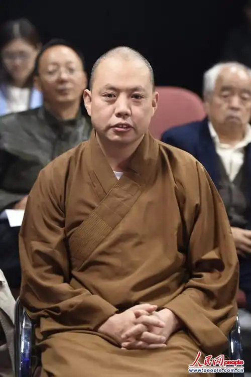 河北省佛教协会副会长延参法师(摄影:于凯)