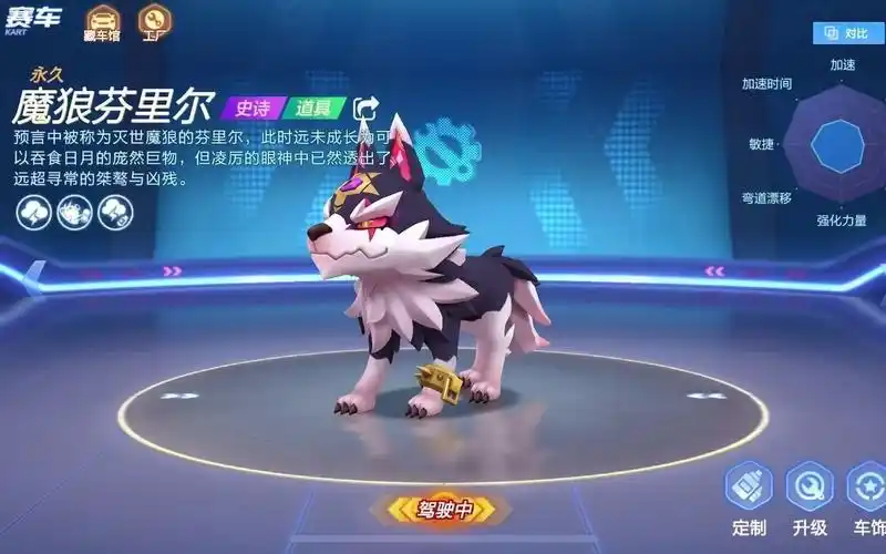 【跑跑手游】车辆专题35 魔狼芬里尔 25盘实战 评价_哔哩哔哩 (゜-゜)