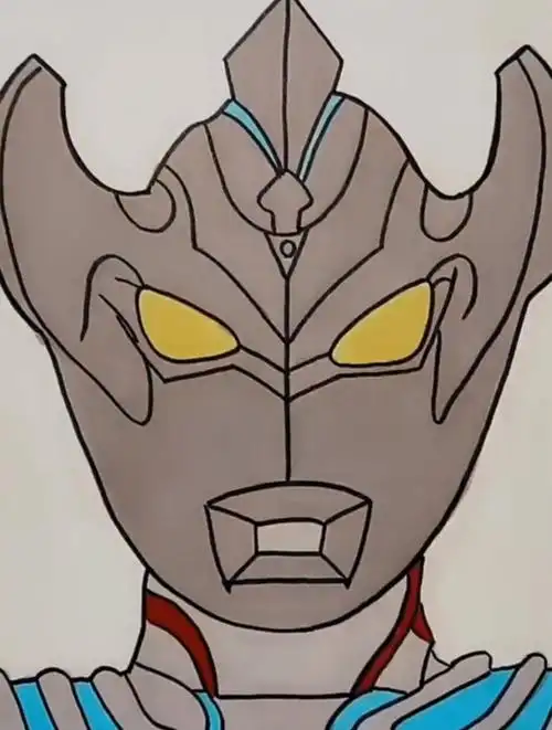 奥特曼贝利亚简笔画,简笔画教学-度小视