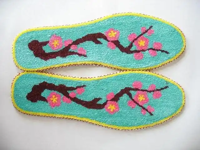 25款鞋垫刺绣花样图纸,踩在脚下的手工艺术,收藏起来慢慢学习!