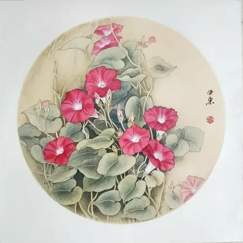 乔的花花世界——工笔花卉写生